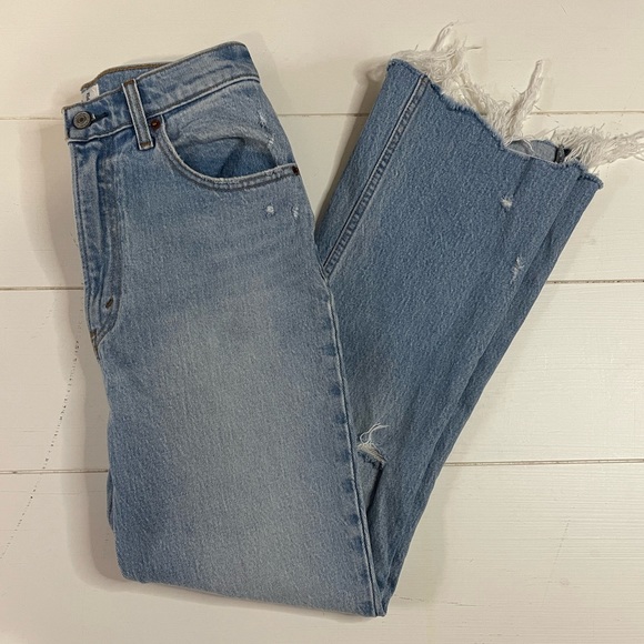 Abercrombie & Fitch Denim - Abercrombie and Fitch Ultra High Rise Kick Flare